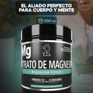Citrato de magnesio en polvo