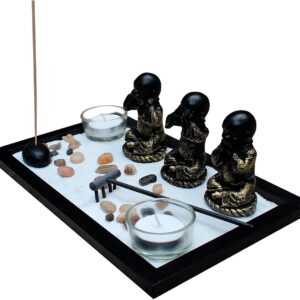 Jardín Zen 3 Budas De La Sabiduria Prosp