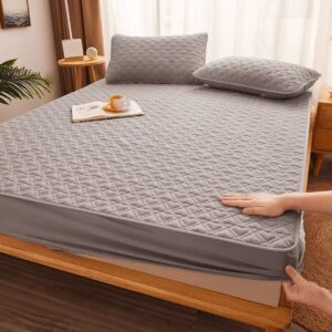 Protector holetero + fundas 38cm 160x190